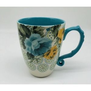 Pioneer Woman Jumbo Mug 24oz Latte Stoneware Rose Shadow Floral REPLACEMENT A1